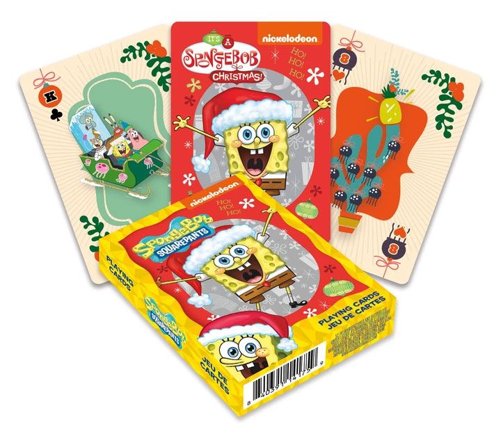 SpongeBob Playing Cards Holidays Aquarius