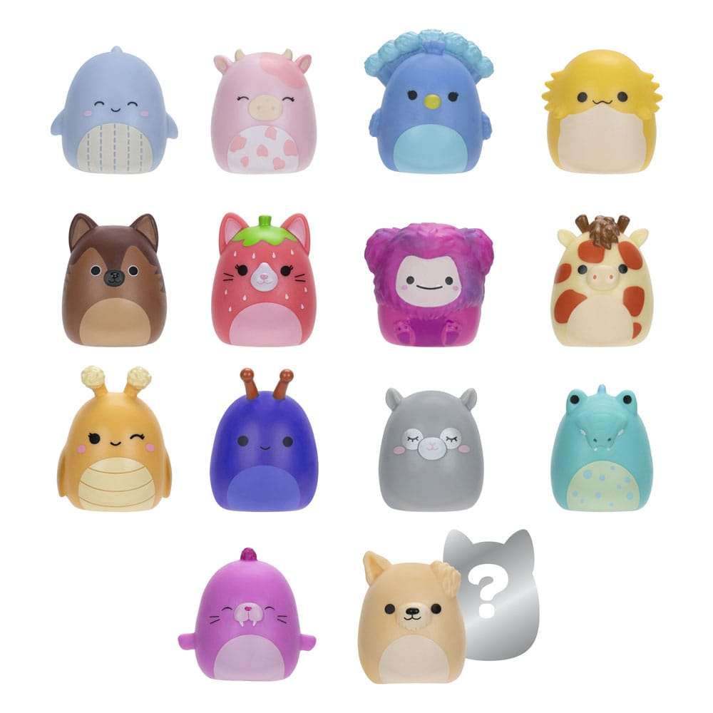 Squishmallows Squish-a-longs Minifigures Set Di 14 Series 2 Style 2 2,5 Cm Jazwares
