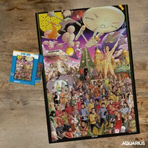 Star Trek Os 3000  Pezzi Jigsaw Puzzle Puzzle Aquarius Ent