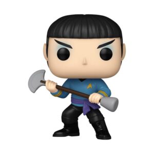 Star Trek Pop!&buddy Tv Vinile Figura Spock W/wpn 9 Cm Funko