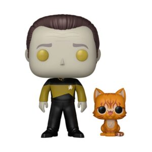 Star Trek Pop!&buddy Tv Vinile Figura Stnxtgen- Data W/spot 9 Cm Funko