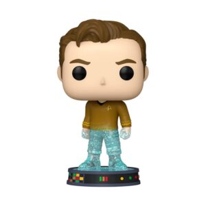 Star Trek Transporter Pop! Plus Movies Vinile Figura Kirk 9 Cm Funko