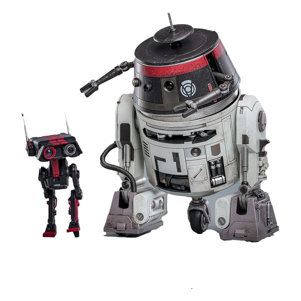 Star Wars Action Figura Set 1/6 Chopper (c1-10p&trade-) & Bd-1&trade- (imperial Disguise) 18 Cm & 8 Cm Hot Toys