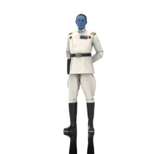 Star Wars Ahsoka Black Series Action Figure Grand Admiral Thrawn 15 Cm Hasbro