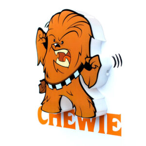 Star Wars Chewie 3d Light Fx Mini Lampada 3d Light Fx