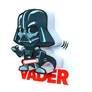 Star Wars Darth Vader 3d Light Fx Mini Lampada 3d Light Fx