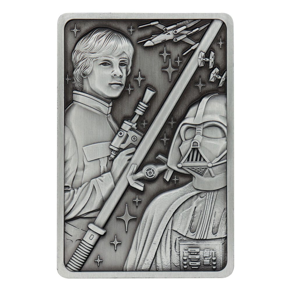 Star Wars Ingot Luke E Vader Edizione Limitata Fanattik