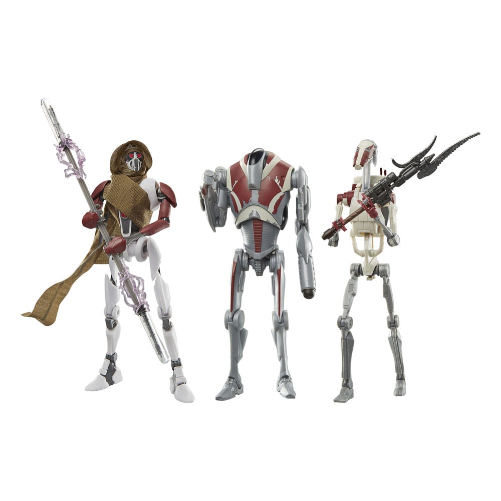 Star Wars Jedi: Survivor Black Series Action Figura 3-pack Magna Guard, Super Battle Droid & Battle Droid Hasbro