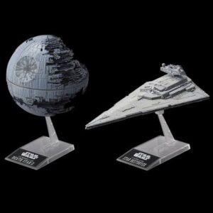 Star Wars Model Kit Death Star II & Imperial Star Destroyer Bandai Star Wars