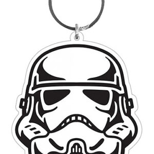 Star Wars Rubber Portachiavi Stormtrooper 6 Cm Pyramid International