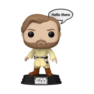 Star Wars: Sayings Pop! Plus Movies Vinile Figura Obi-wan Kenobi 9 Cm Funko
