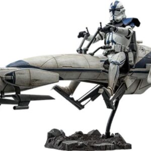 Star Wars The Clone Wars Action Figura 1/6 Commander Appo & Barc Speeder 30 Cm Hot Toys