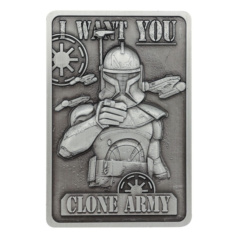 Star Wars: The Clone Wars Ingot Captain Rex Edizione Limitata Fanattik