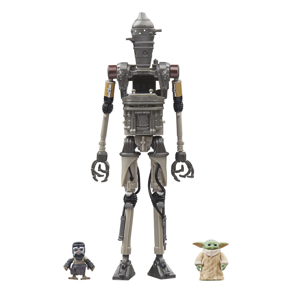 Star Wars: The Mandalorian Vintage Collection Action Figura 3-pack Ig-12, Grogu & Anzellan 10 Cm Hasbro