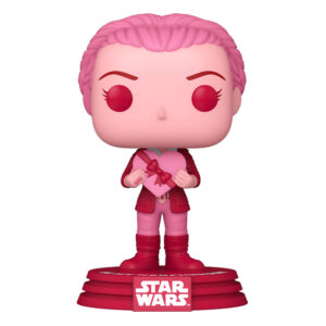 Star Wars Valentines Pop! Star Wars Vinile Figura Leia 9 Cm Funko