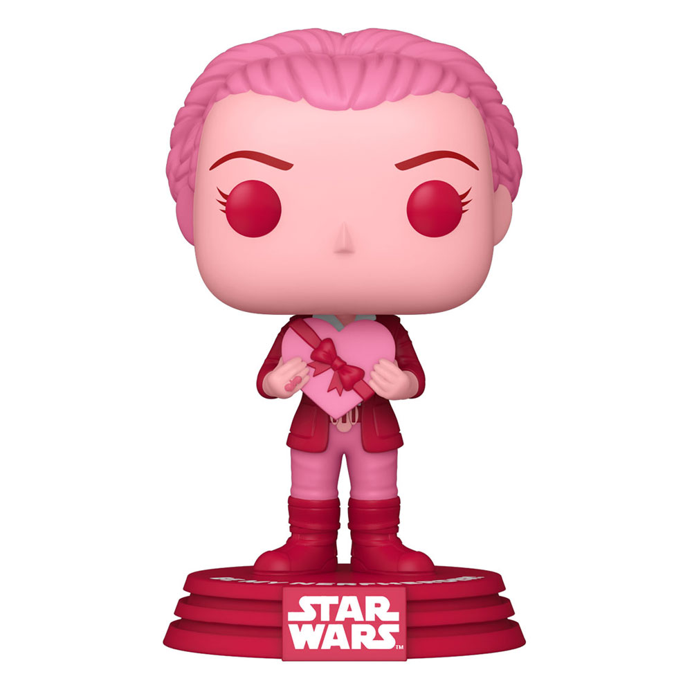 Star Wars Valentines Pop! Star Wars Vinile Figura Leia 9 Cm Funko