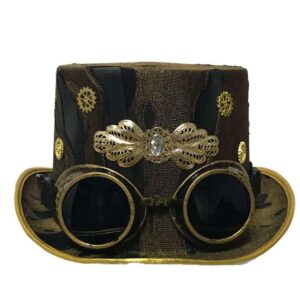 Steampunk Whitby Wanderer's Top Cappello 35 cm Nemesis Now