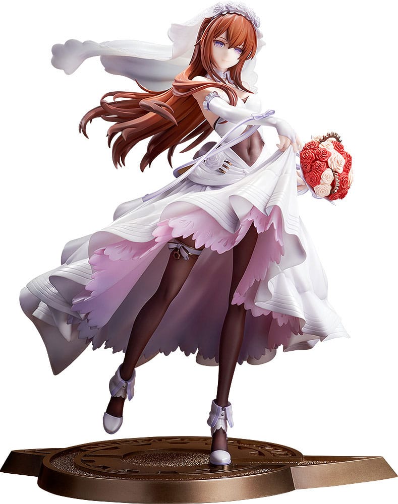 Steins Gate Pvc Statua 1/7 Kurisu Makise: Wedding Dress Ver. 26 Cm Good Smile Company