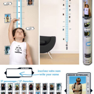 STICKER GIGANTE "CRESCI CON STAR WARS" ADESIVI - GADGET