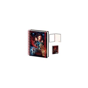 Stranger Things 4 Wiro Agenda A5 Red Vecna Pyramid International
