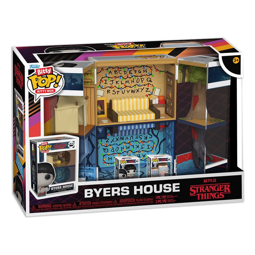 Stranger Things Bitty Pop! Boxes Vinile Figura Byers House Funko
