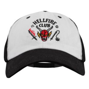 Stranger Things Cappellino Da Beaseball Hellfire Club Cinereplicas