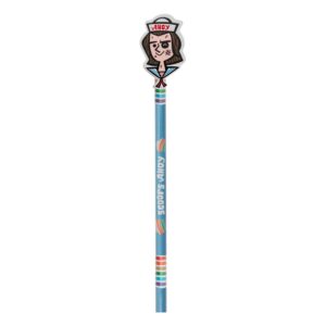 Stranger Things Pencil Con Gomma Per Cancelleria Scoops Ahoy Steve Cinereplicas