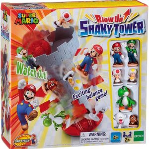 SUPER MARIO BLOW UP! SHAKY TOWER GIOCHI DA TAVOLO - TAVOLO/SOCIETA'