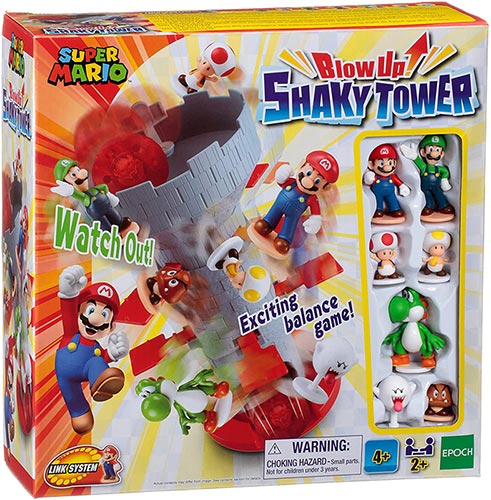 SUPER MARIO BLOW UP! SHAKY TOWER GIOCHI DA TAVOLO - TAVOLO/SOCIETA'