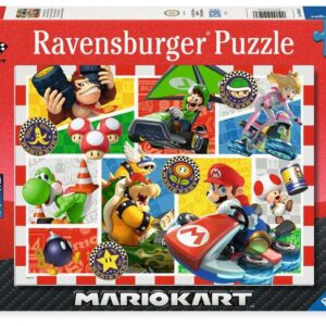 Super Mario Children's Jigsaw Puzzle Xxl Fun Con Mario Kart (150 Pezzi) Ravensburger
