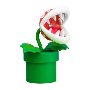 Super Mario Posable Lampada Mario Mini Piranha Plant Paladone Products