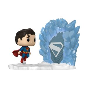 Superman (2025) Pop Moments Vinile Figures Superman E Fortress Of Solitude 9 Cm Funko