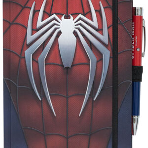 TACCUINO A5 + PENNA PROIETTORE SPIDER-MAN MARVEL - CANCELLERIA/SCUOLA