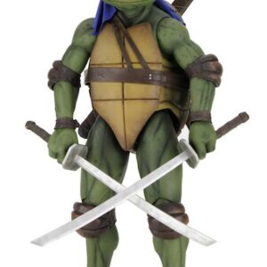 Tartarughe Ninja 1990 Movie Action Figura Leonardo 1/4 Neca Prodotto Rotto