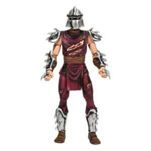 Tartarughe Ninja Action Figura Battle Damaged Shredder 18 Cm Neca