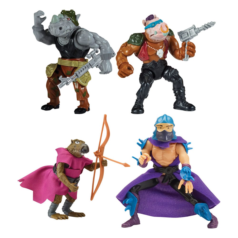 Tartarughe Ninja Action Figures 10 Cm Classic Mutant Assortment Wave 4 Boti