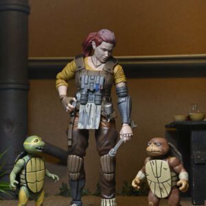 Tartarughe Ninja Lronin Lyear Gr April Ba Yi Moja Af Action Figura Neca