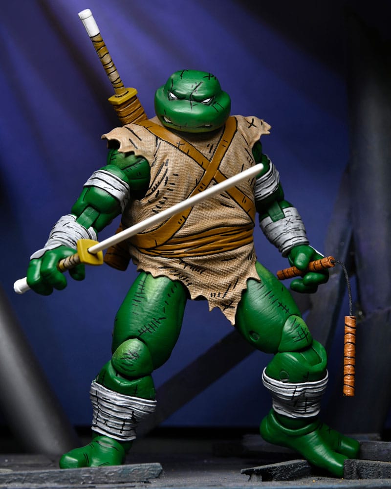 Tartarughe Ninja (mirage Comics) Action Figura Michelangelo (the Wanderer) 18 Cm Neca