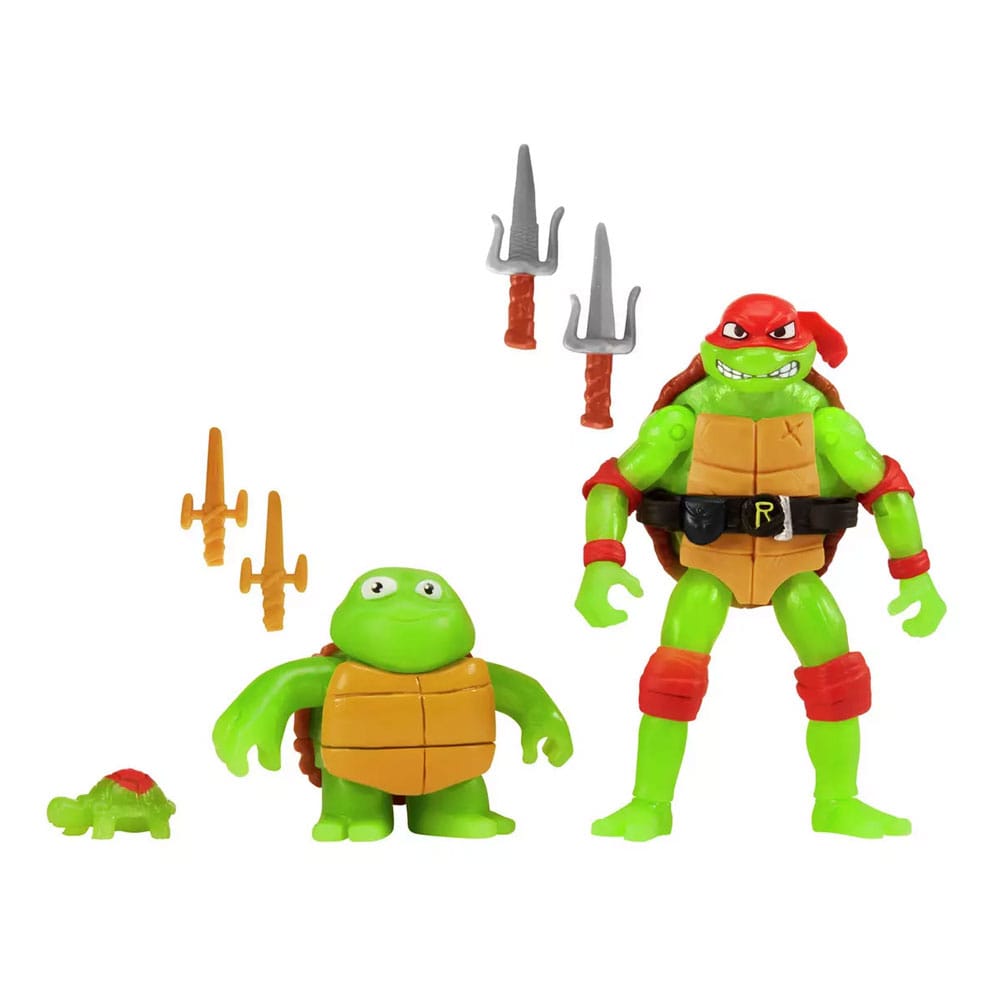 Tartarughe Ninja: Mutant Mayhem Action Figura 3-pack Raphael Evolution 10 Cm Playmates