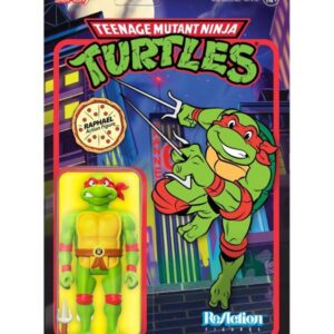 Tartarughe Ninja Reaction Action Figure Pvc Raffaello 10 Cm Super7