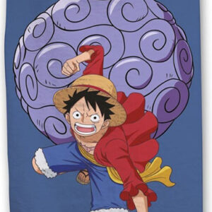 TELO MARE POLIESTERE ONE PIECE LUFFY & GOMU GOMU 70X140CM ONE PIECE - ACCESSORI