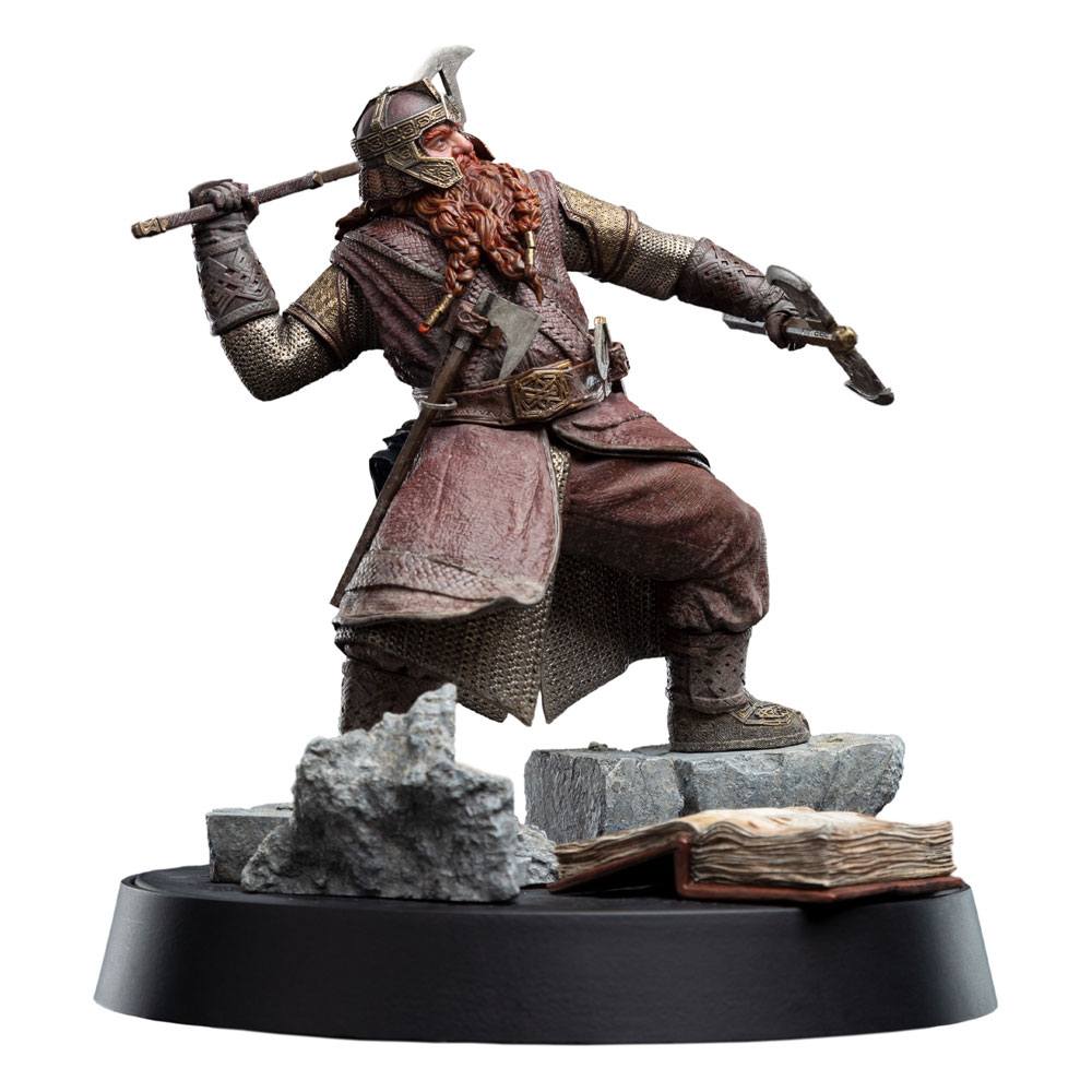 The Il Signore Degli Anelli Figures Of Fandom Pvc Statua Gimli 19 Cm Weta Workshop
