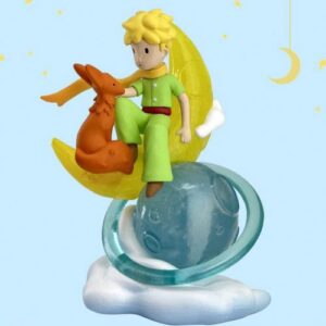 The Little Prince Figura Little Prince & Fox On The Moon 8 Cm Plastoy