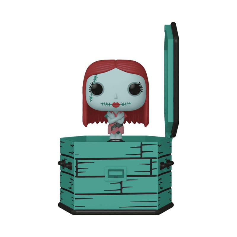The Nightmare Before Natale Coffin Pocket Pop! Vinile Figura Sally Sewing 6 Cm Funko