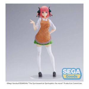 The Quintessential Quintuplets: The Movie Spm Pvc Statua Nino Nakano (the Last Festival - Nino's Side) 22 Cm Sega