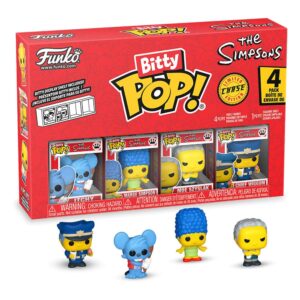 The Simpsons Bitty Pop! Vinile Figura 4-pack Series 2 2 Cm Funko