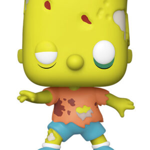 The Simpsons Funko POP Animazione Vinile Figura Bart Zombie 9 cm