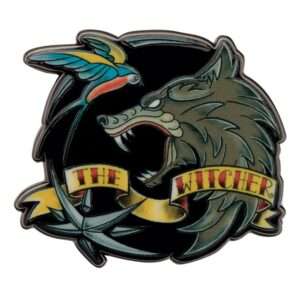 The Witcher Spilla Badge Witcher Simbolo Edizione Limitata Fanattik