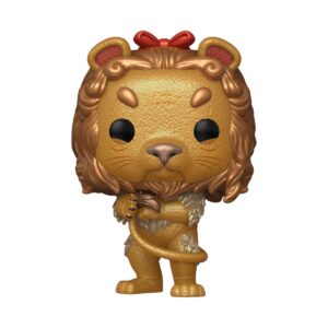 The Wizard Of Oz Pop! Movies Vinile Figura Cowardly Lion 9 Cm Chase Funko
