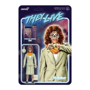 They Live Reaction Action Figura Wave 02 Female Ghoul (glow) 10 Cm Super7